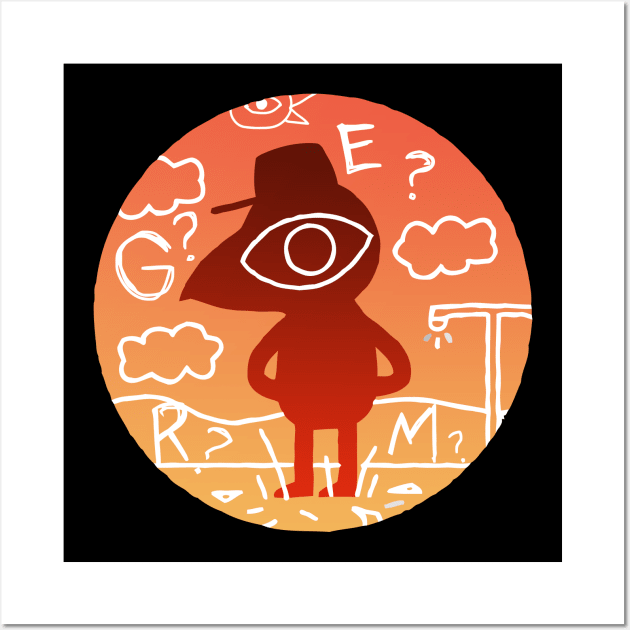 Night In The Woods Germ Wall Art by katmargoli